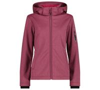 CMP - Women's Softshell Jacket Zip Hood - Giacca softshell 50 rosso/fuchsia