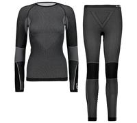 CMP - Women's Sweat and Pant Set 34Y3806 - Intimo sintetico 42/44 grigio/nero
