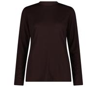 CMP - Women's T-Shirt 36N1926 - Maglia a manica lunga merino 42 nero