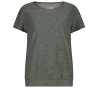 CMP - Women's T-Shirt Round Neck - Maglia funzionale 40 olivia/grigio