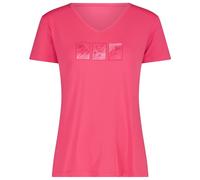 CMP - Women's T-Shirt V-Neck - Maglia funzionale 36 fuchsia