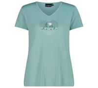 CMP - Women's T-Shirt V-Neck - Maglia funzionale 46 turchese