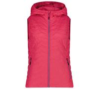 CMP - Women's Vest Fix Hood - Gilet sintetico 40 fuchsia/rosso