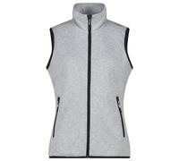 CMP - Women's Vest Jacquard Knitted - Gilet in pile 50 grigio