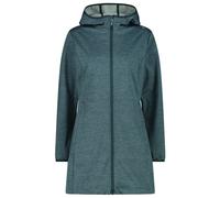 CMP - Women's Woman Parka Fix Hood - Giacca softshell 34 blu