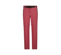 CMP - Girl's Stretch Zip Off Pant - Pantaloni zip off 128 rosso
