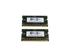CMS 4GB (2X2GB) DDR2 5300 667MHZ Non ECC SODIMM memoria RAM Upgrade compatibile con Dell® Inspiron 15 1525 Notebook Ddr2 Sodimm - A37