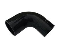CMS 90 Gradi Raccordo Riduttore a Gomito per Tubo, Diametro Interno da 57mm a 63mm, per Intercooler Turbo Universale, Adattatore per Presa D'aria Diretta, Rinforzato a 4 Strati, 5.4mm (90D-ID57-63)'