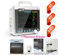 CMS6000 Monitor paziente a 6 parametri Monitor dei segni vitali+Printer built in