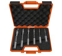 CMT 160.001.10 Set con 6 Punte Elicoidali per Mortasare, Grigio