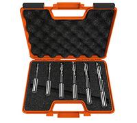 CMT 161.001.00 Set con 6 Punte Elicoidali per Mortasare, Grigio