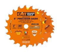 CMT 230.520.06 - SET LAME INCASTRI (DADO 6in) D=152 B=5/8in Z20 FTG+ATB