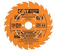 CMT 271.190.24M Lama Circolare Itk-Plus per Taglio Lungo e Traverso Vena, Arancio