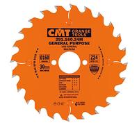 CMT Orange Tools Lama circolare 291.160.24M 160×2,2/1,6×30 Z24 taglio lungo/traverso per portatili