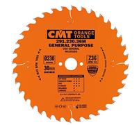 CMT 291.230.36M Lama Circolare per Taglio Lungo e Traverso Vena per Macchine Portatili, Metallo/Grigio