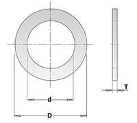 CMT 299.223.00 - Anillo reduccion d=30-16mm esp=1.4mm