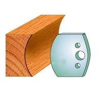 CMT 690.553 - COPPIA COLTELLI SP 50x4mm R40 CONVESSO