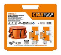 Set di 2 teste portacoltelli CMT per raggi convessi e smussi a 45° Cod.: 694.005