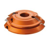 CMT 694.011.40 - TESTA PER INCASTRI AD ANGOLO RETTO 45° HW D=140X29X40