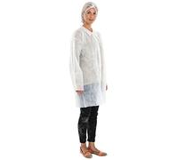 CMT 817299 PP non tessuto monouso Besucherkittel (confezione da 100)