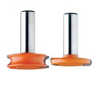 CMT Orange Tools – Set di 2 frese per giunzioni 855.701.11 HM s12,7 d38,1 r3,17