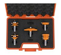 CMT 900.509.11 Set di 5 frese per cucina, Attacco S=12mm