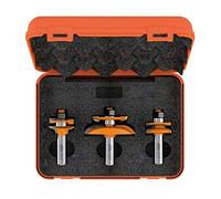 CMT 900.521.11 Set di 3 frese per antine, Attacco S=12mm