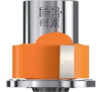 CMT 906.127.11 Fresa per Rifilare Con Cuscinetto, Grigio/Arancio