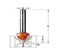 Cmt - 965.002.11 - fresa profilata hw z2 s=8 d=12.7x8 r=2 dx