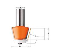 CMT - 980.551.11 - FRESA X SMUSSARE C/CUSC. HW S=12 D=28.5x25.4 A=10° DX