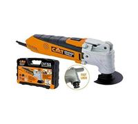CMT CMT11 Elettroutensile Multifunzione Oscillante 300W (230V 50 Hz), Arancio/Nero