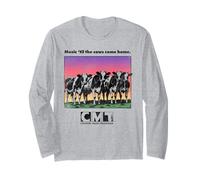 CMT Country Music Television Music TIL The Cows Come Home Maglia a Manica