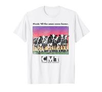 CMT Country Music Television Music TIL The Cows Come Home Maglietta