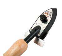 CMT DET-004 Ferro 230V per Bordatura/Impiallacciatura Pannelli, Nero