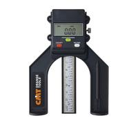 Cmt Dhg-001 Calibro Digitale per Utensili con Asta di Profondità 0-80 Mm, Nero
