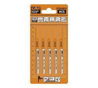CMT JT101AO-5 Set di 5 Lame per Seghetti Alternativi per Legno, Arancione/Grigio
