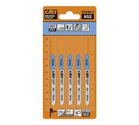 CMT JT218A-5 Set di 5Lame per Seghetti Alternativi per Metallo, Blu/Grigio