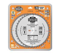 CMT K305M-X02 Lame per Taglio Lungo e Traverso Vena, Arancione/Grigio