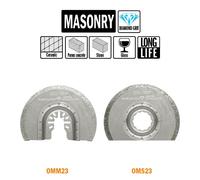 CMT LAMA SEGMENTATA EXTRA-LONG LIFE CON RIVESTIMENTO DIAMANTATO COD: OMM-OMS-23