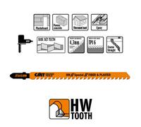 CMT Lame per seghetti alternativi- HW FIBER AND PLASTER Cod.: JT341HM-3