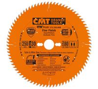 CMT ORANGE TOOLS 273.250.80M LAMA CIRCOLARE (ITK PLUS) HW 250x2.4/1.6x30 Z80 ATB