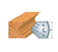 CMT Orange Tools 690.021- Coppia Coltelli sp 40x4mm, Nero