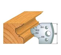 CMT Orange Tools 690.089 - Coppia coltelli SP 40x4mm profilati R8/8/12/4mm