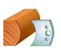 CMT Orange Tools 690.548 - Coppia Coltelli SP 50x4mm Mezzo Tondo R35