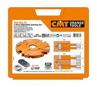 CMT ORANGE TOOLS 694.022.35 SET 2 TESTE X CANALI LATERALI REGOLABILI HW D=170X20-39X35