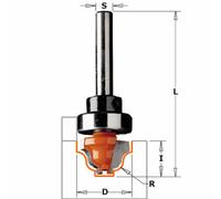 CMT Orange Tools 965.302.11B-Fresa profilata con rodam. hm 8 28,5 r s d 4