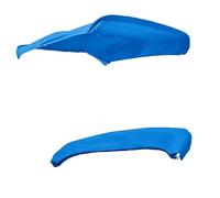 CMYAOYC Copertura di Ricambio per Bimini Top, Tessuto Nautico Barca 600D Resistente a scolorimento e screpolature, Ricambio Tendalino Barca, Telaio Non Incluso(Blue,243X155cm)
