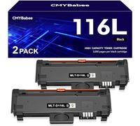 CMYBabee MLT-D116L Toner Compatibile per Samsung MLT D116L D116S per Samsung Xpress SL M2675F M2885FW M2835DW M2825ND M2675 M2675FN M2625 M2625D M2875 M2875FD M2875FW M2875ND (2er-PacK)