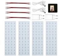 CMYK Litophane LED Backlight Board Kit compatibile con stampanti 3D BambuLab A1/A1 mini Combo/P1P/P1S/X1C/X1E/H2D, stampante 3D per modelli fotografici stampati in 3D, Light Board Photo DIY
