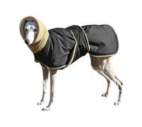 CMZYBBD Cappotto Cane Cappotto Caldo E Impermeabile per Cani - Giacca Spessa per Cani di Taglia Media E Grande, Ideale per Levrieri, Levrieri Lupo, Pastori E Altro Ancora-nero-5xl